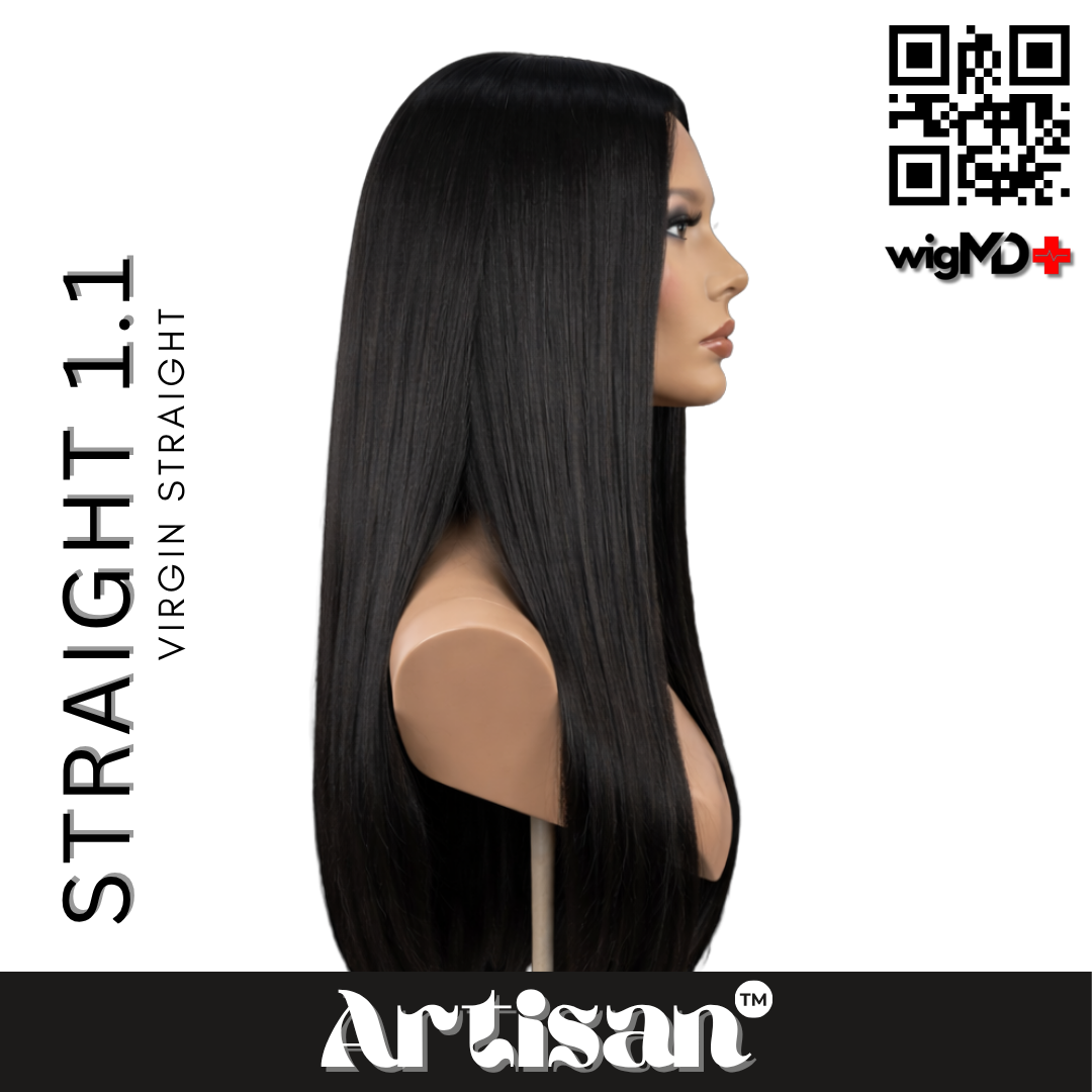 ARTISAN: Virgin Straight 1.0 Premium 100% Human Hair Wig