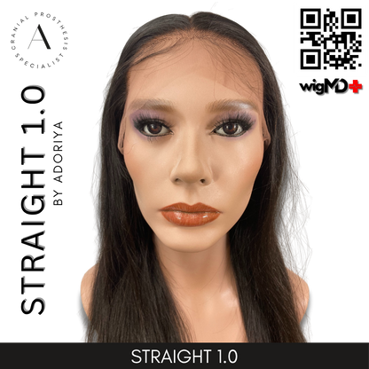 CLEARANCE: Premium Virgin Straight 1.0 Hyper-realistic Silk Scalp
