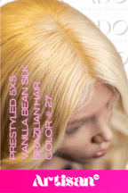 Valentina / STRAIGHT – ARTISAN, Medical Grade 5x5 Silk Cap image 3