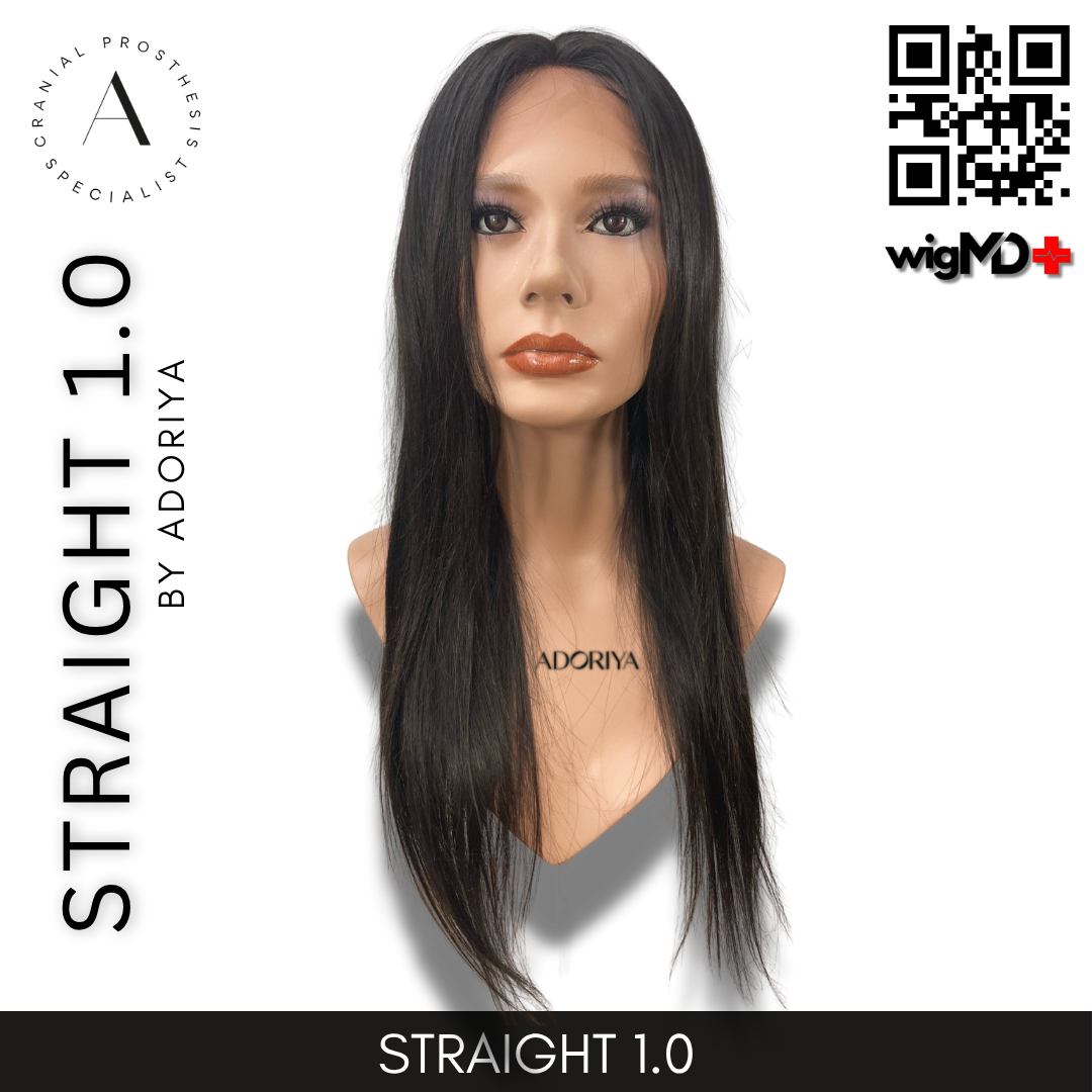 CLEARANCE: Premium Virgin Straight 1.0 Hyper-realistic Silk Scalp