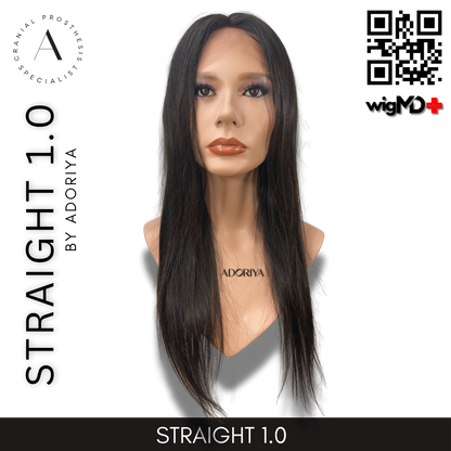 CLEARANCE: Premium Virgin Straight 1.0 Hyper-realistic Silk Scalp