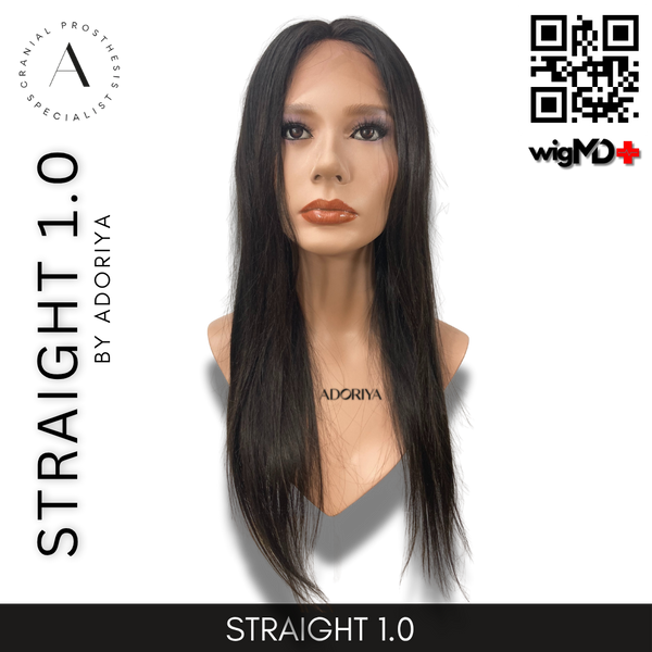 CLEARANCE: Premium Virgin Straight 1.0 Hyper-realistic Silk Scalp