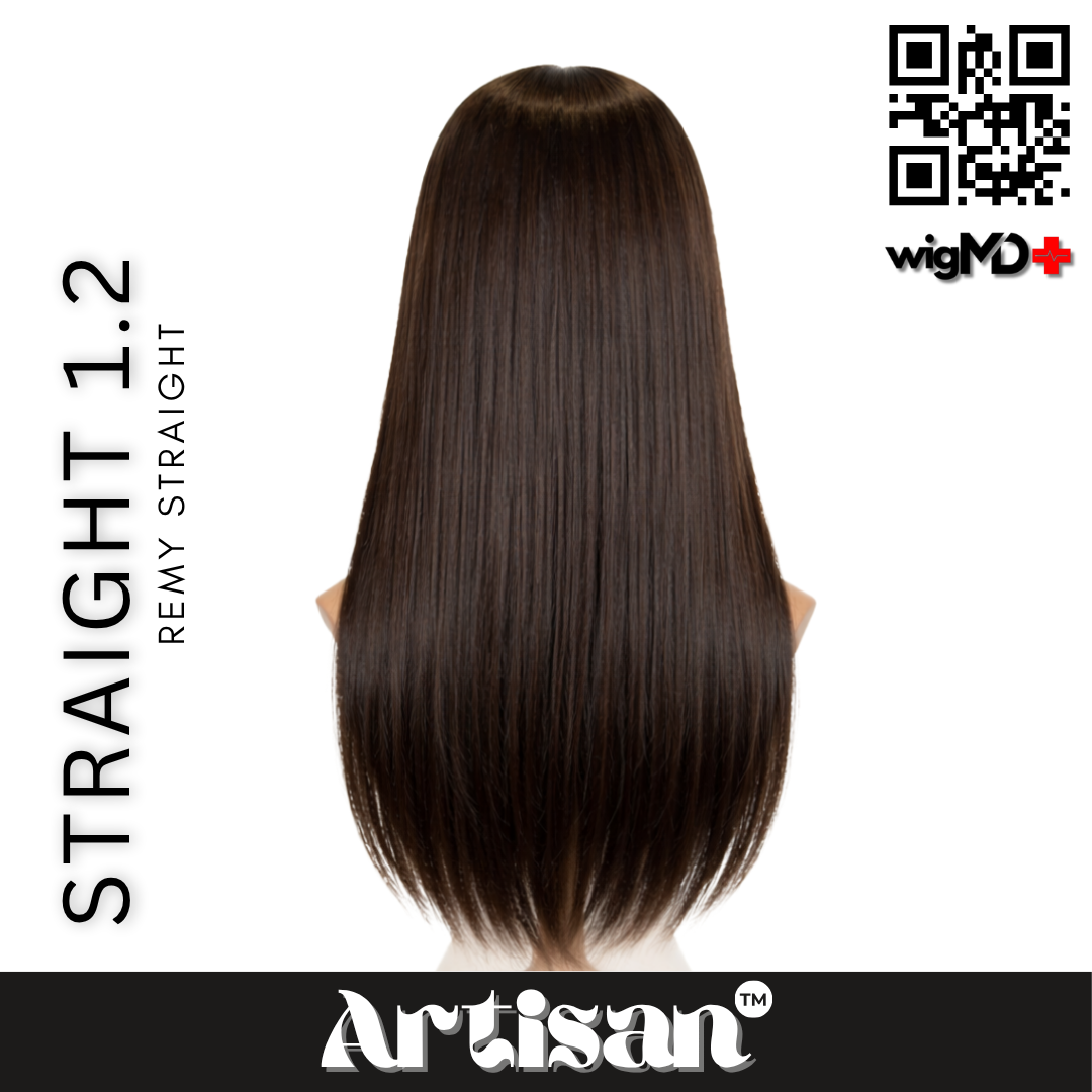 ARTISAN: Remy Straight 1.2 Premium 100% Human Hair Wig
