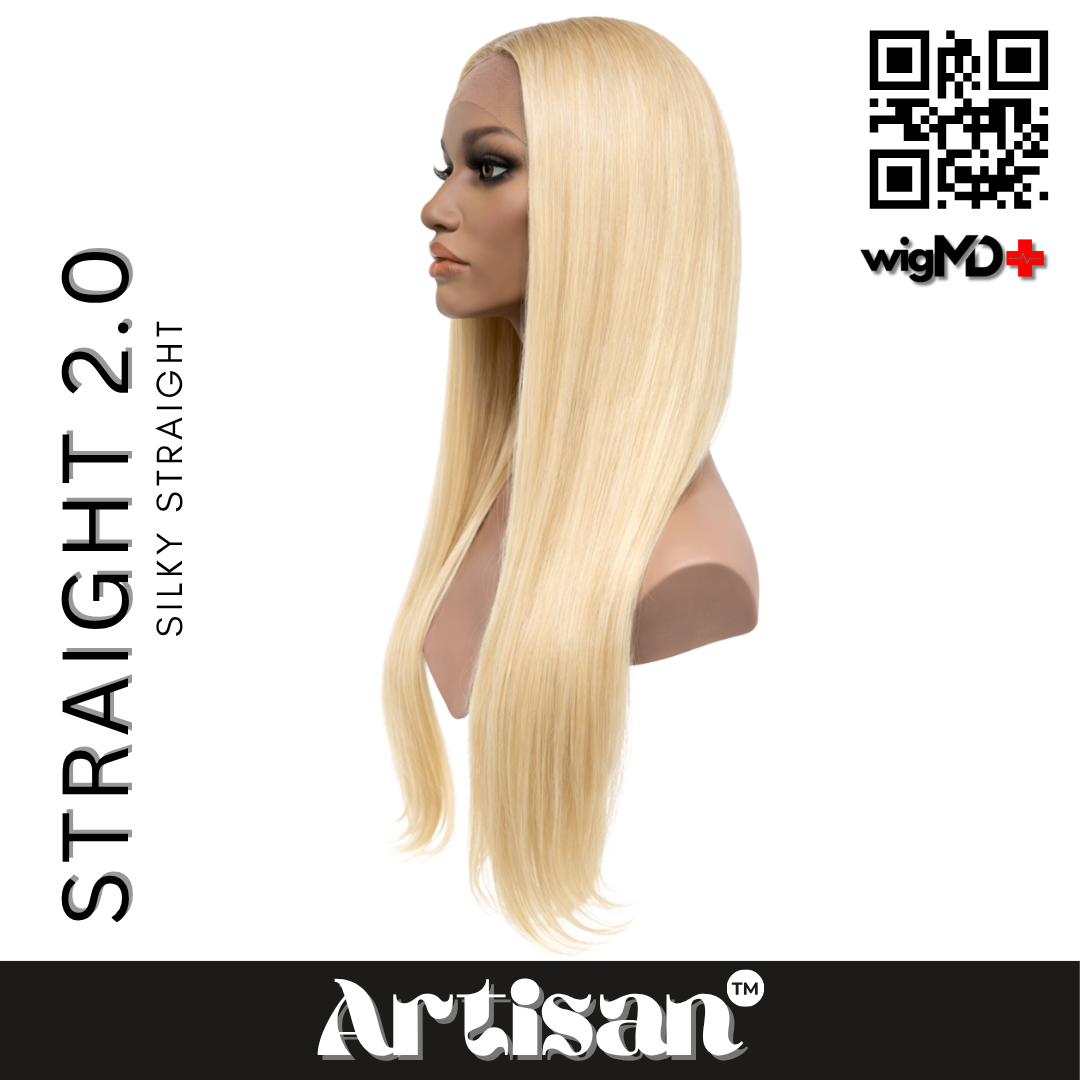 ARTISAN: Silky Straight 2.0 Premium 100% Human Hair Wig