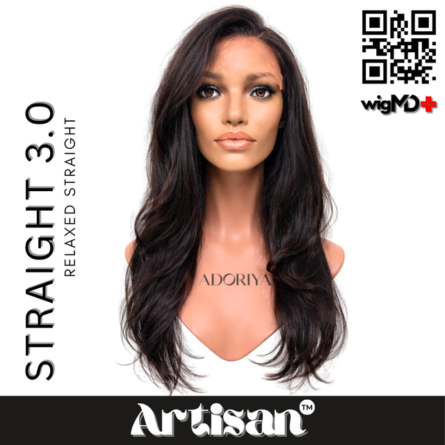 ARTISAN: Relaxed Straight 3.0 Premium 100% Human Hair Wig