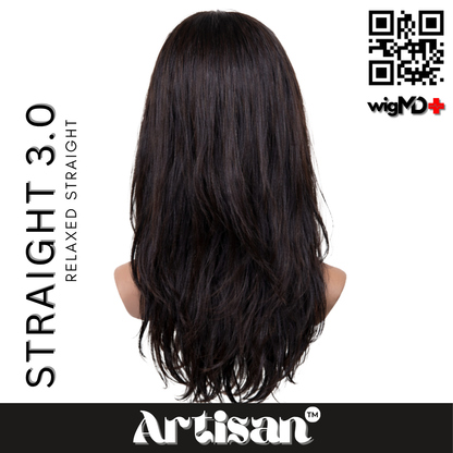 ARTISAN: Relaxed Straight 3.0 Premium 100% Human Hair Wig