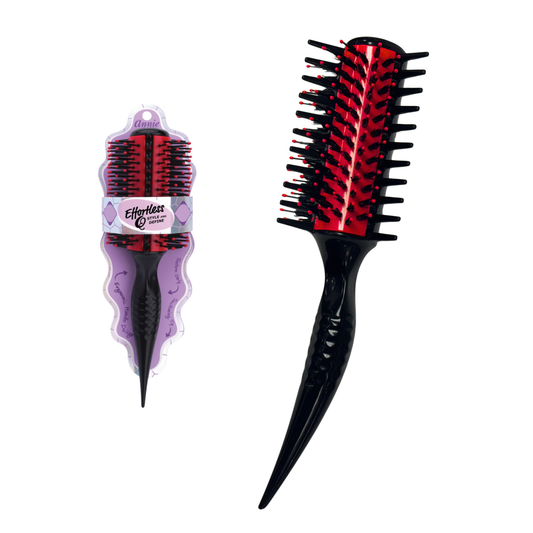 Annie Effortless Q Style & Define Brush Reinforced Bristles, 1 Count, Assorted Colors