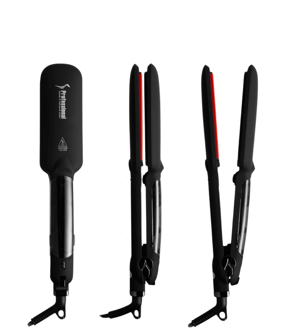 Black steam flat iron 3