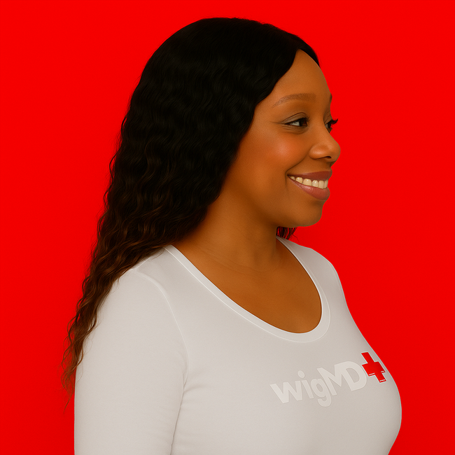 Body Wave Texture- 100% Fully Customizable Human Hair Medical Wig Main Image