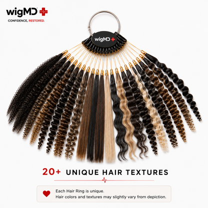 wigMD Premium 100% Human Hair Texture Ring