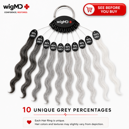 Professional Grey Hair Ring