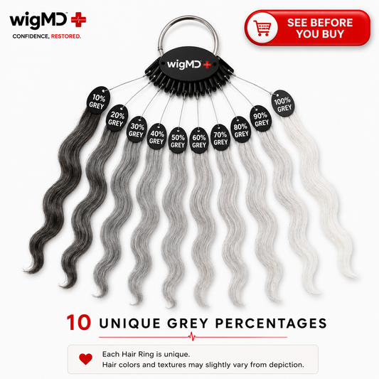 Professional Grey Hair Ring