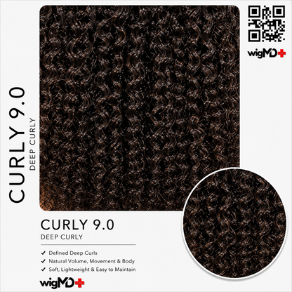 ARTISAN: Deep Curly 9.0 Premium 100% Human Hair Wig