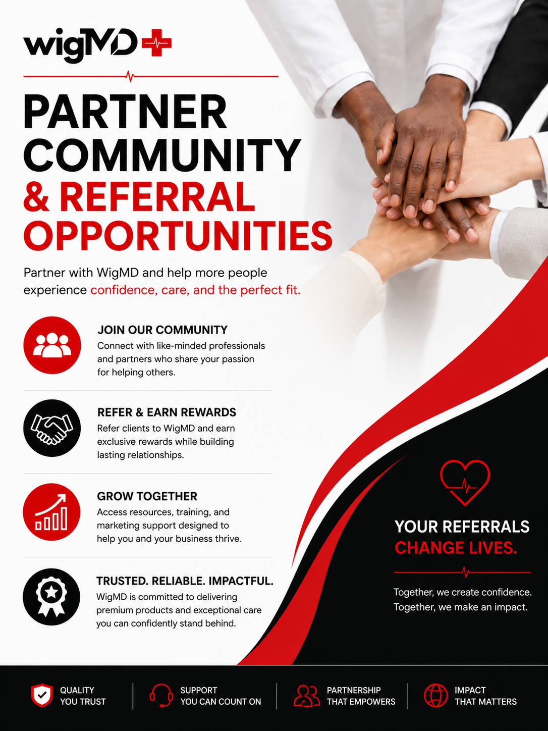 1. Partner community and referral opportunities