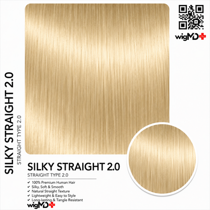 ARTISAN: Silky Straight 2.0 Premium 100% Human Hair Wig