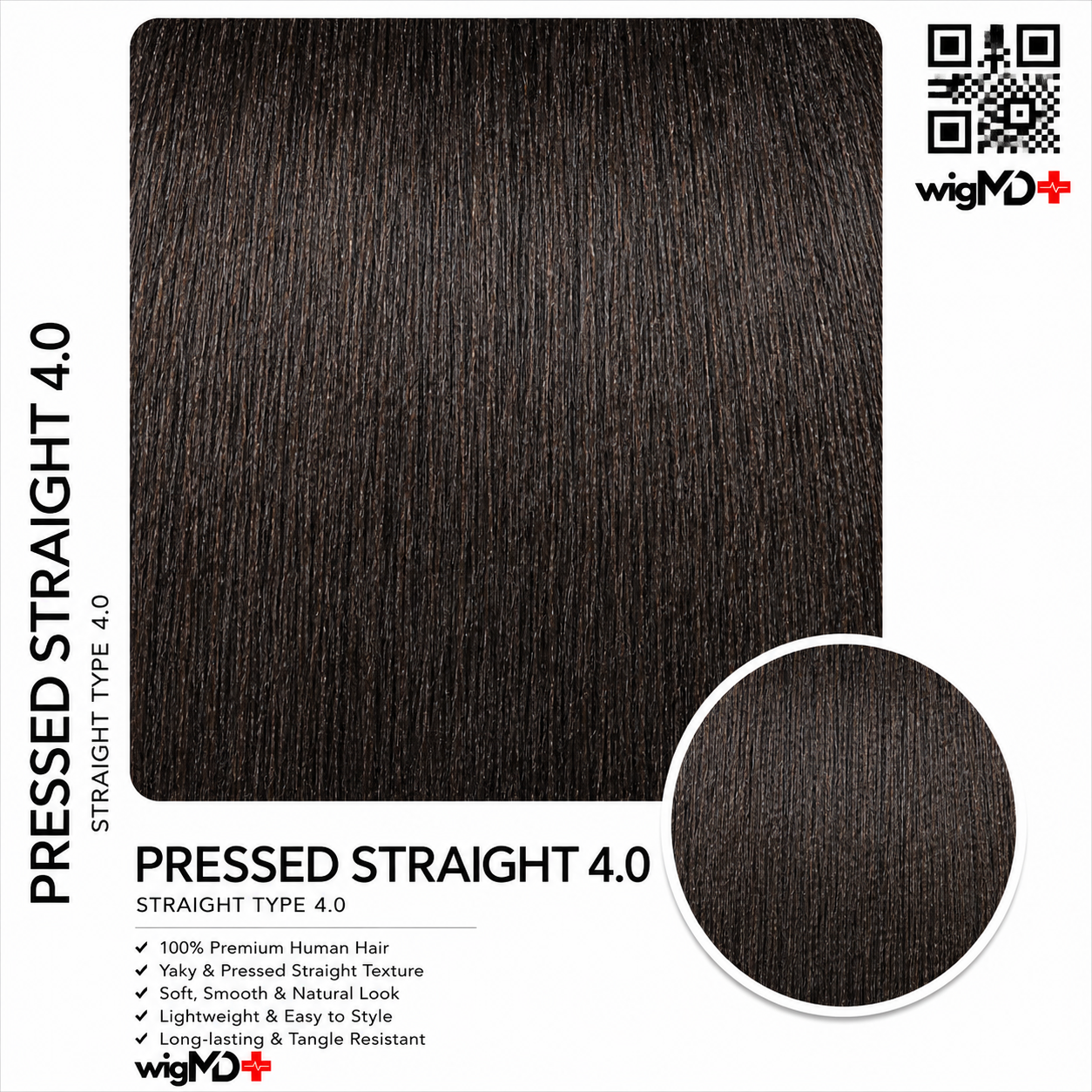 ARTISAN: Pressed Straight 4.0 Premium 100% Human Hair