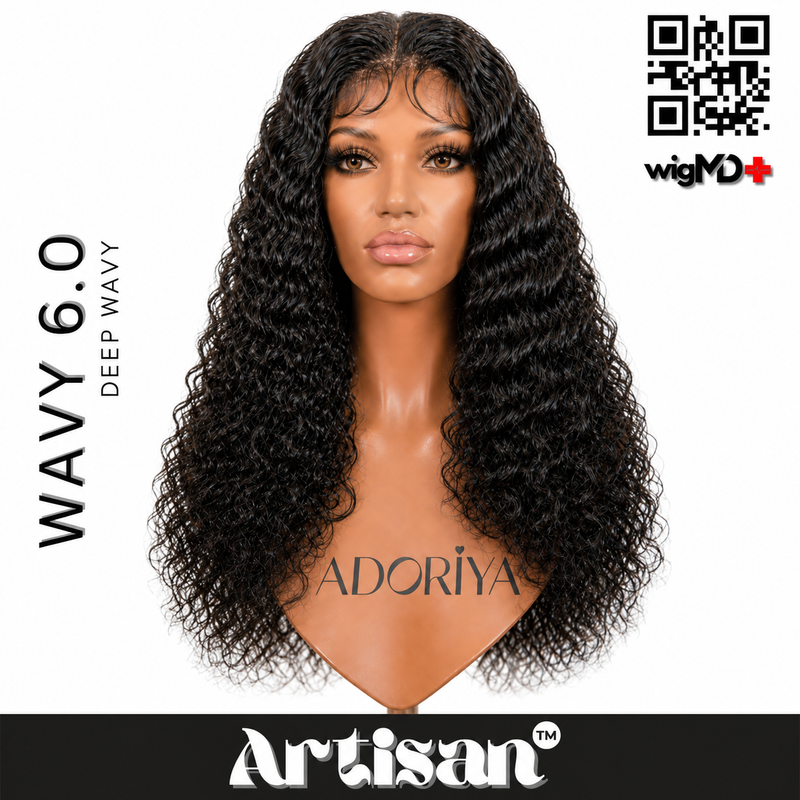 ARTISAN: Deep Wavy 6.0 Premium 100% Human Hair Wig