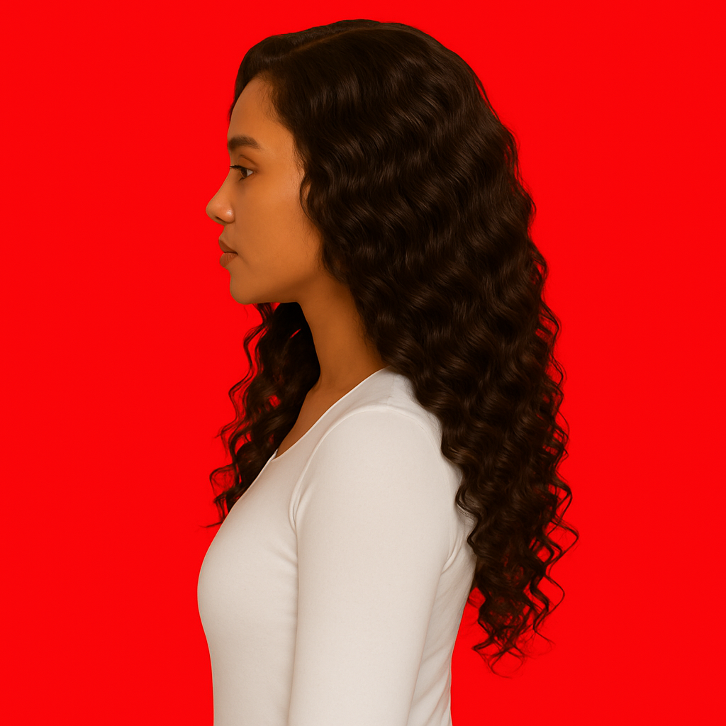 Sculpted Curl Texture- 100% Fully Customizable Human Hair Medical Wig