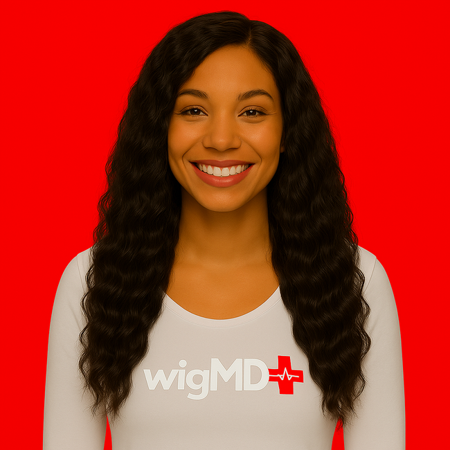 Feather Wave Texture- 100% Fully Customizable Human Hair Medical Wig Hover Image