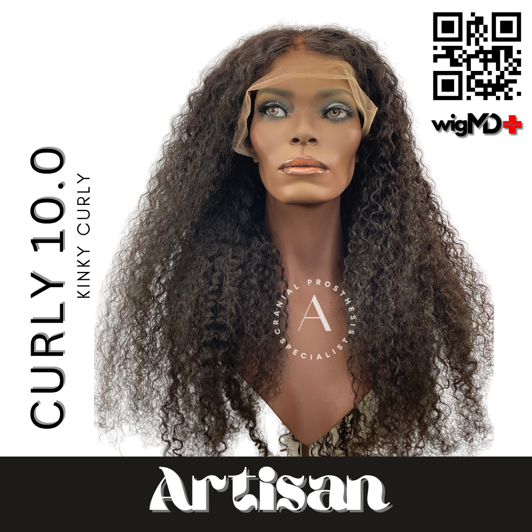 Kinky Curly 10.0- Front View