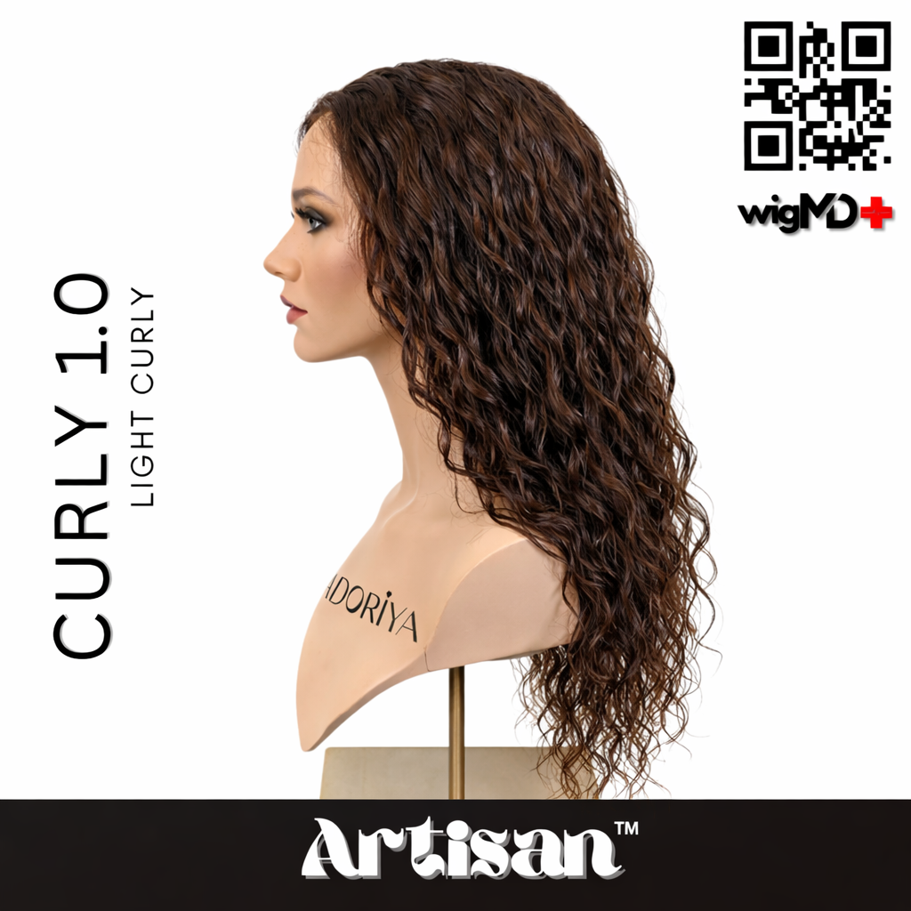 Light Curly 1.0 Human Hair Wig
