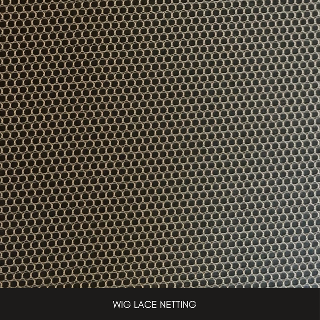 Premium Ultra-Fine Pre Cut Swiss Lace Wig Foundation Netting Hover Image