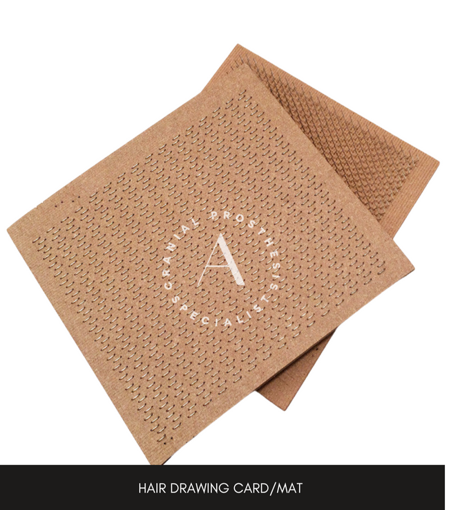 Professional Wig Hair Drawing Card/Mat Hover Image
