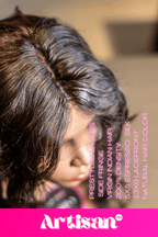 Elysia / STRAIGHT– ARTISAN, Medical Grade 13x6 Lace Front &  5x5 Silk Cap image 4