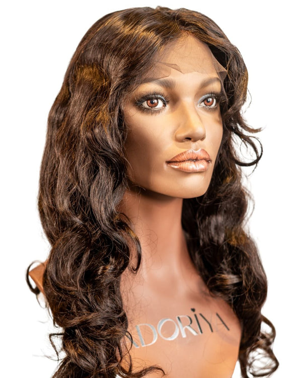 Elysia / STRAIGHT– ARTISAN, Medical Grade 13x6 Lace Front &  5x5 Silk Cap image 0