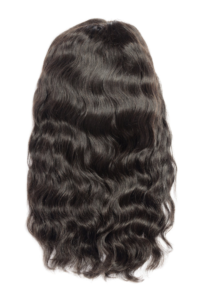 Feather Wave Texture- 100% Fully Customizable Human Hair Medical Wig