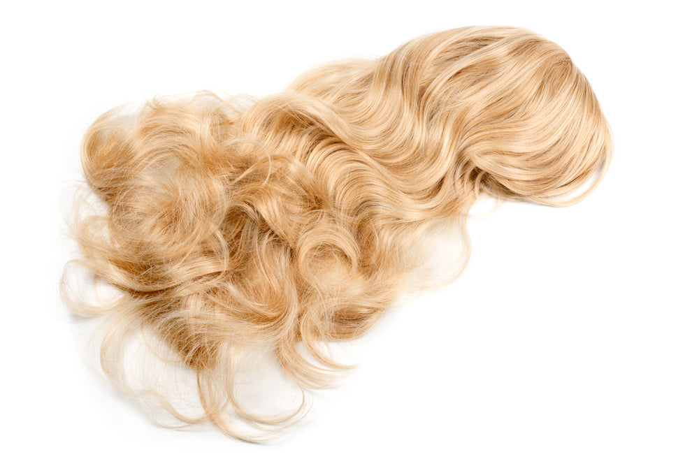 Blonde Body Wave Human Hair Medical Grade Wig
