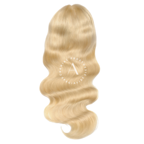Blonde Body Wave Human Hair Medical Grade Wig Main Image